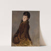 Portrait of Isabelle Lemonnier with a Muff (About 1879-80) by Édouard Manet