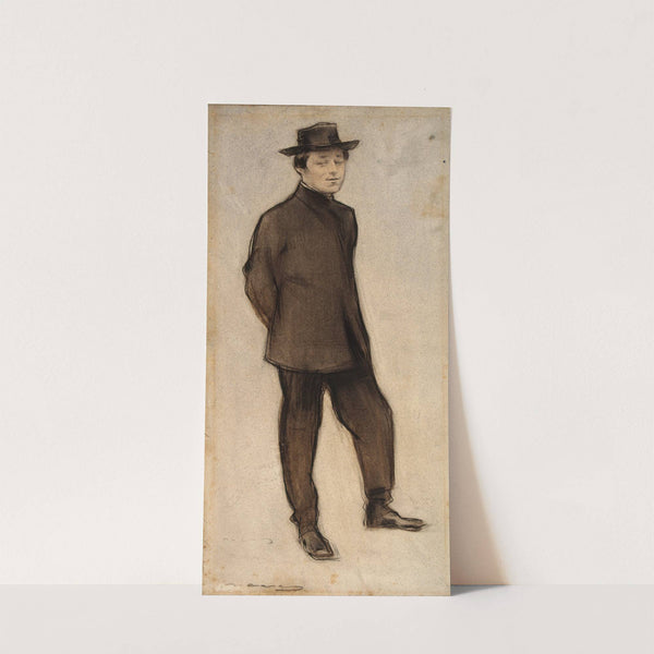 Portrait of Isidre Nonell by Ramón Casas