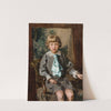 Portrait of Iwo Łomiński as a Child by Teodor Axentowicz
