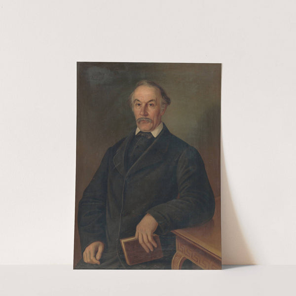 Portrait of J. Vavrečan (1865–1870) by Peter Michal Bohúň