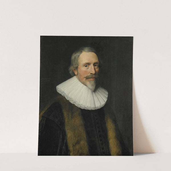 Portrait of Jacob Cats (1577-1660) by Michiel Jansz. Van Mierevelt