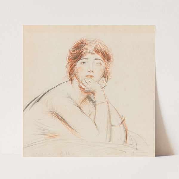 Portrait Of Jacqueline by Paul César Helleu