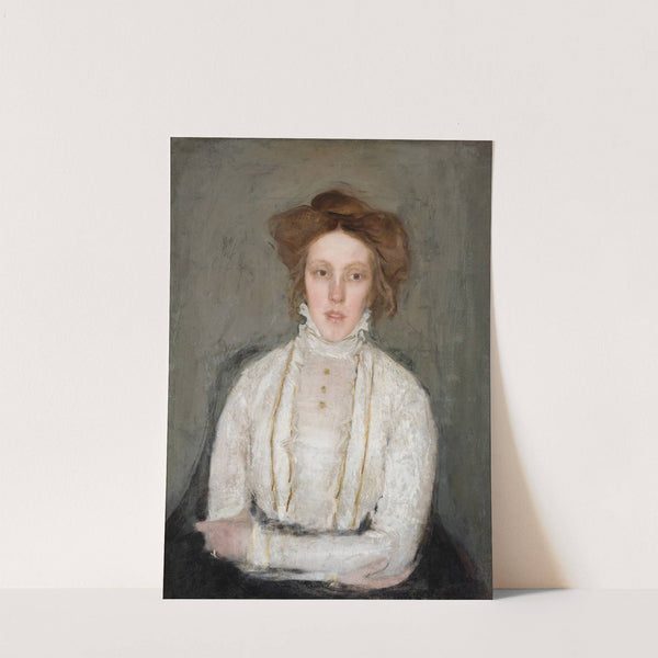 Portrait of Jadwiga Gaszczyńska (1907) by Konrad Krzyżanowski