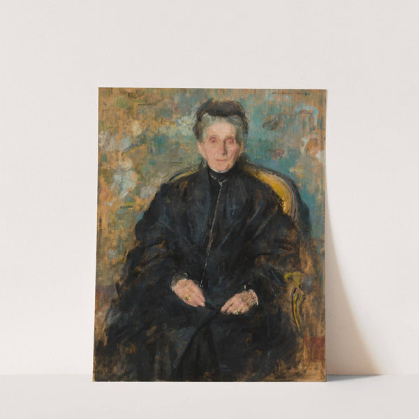 Portrait of Jadwiga Sapieżyna née Sanguszko by Olga Boznanska