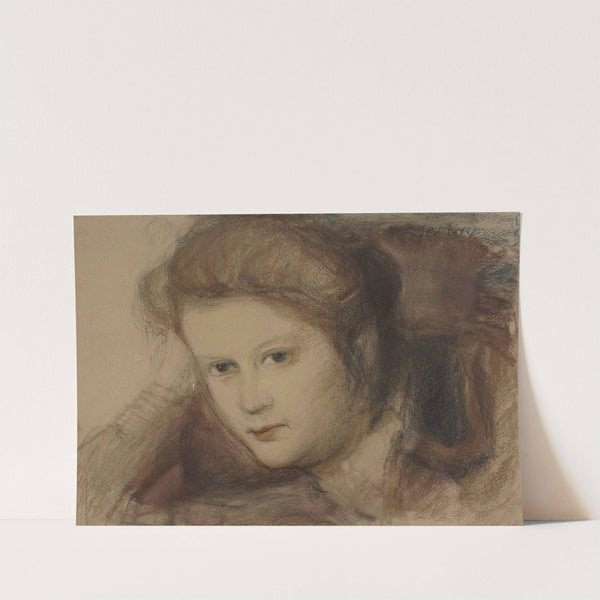 Portrait of Jadwiga Waydel (1911 - 1912) by Józef Pankiewicz