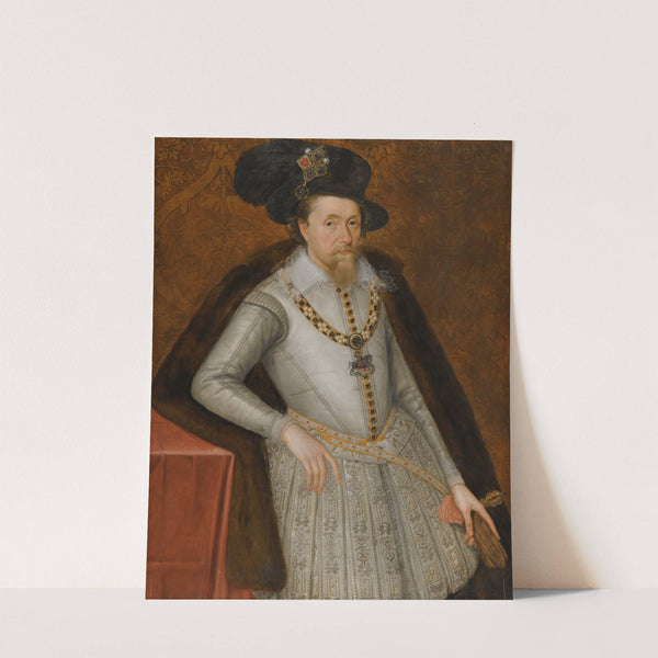 Portrait Of James I by John de Critz