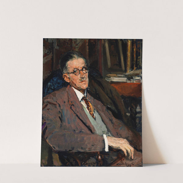 Portrait of James Joyce (1882-1941), Author by Jacques-Émile Blanche