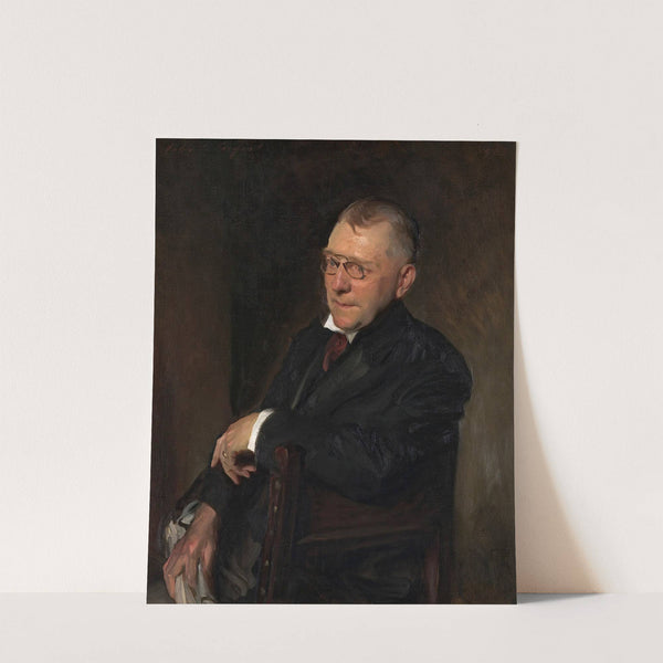Portrait of James Whitcomb Riley by John Singer Sargent