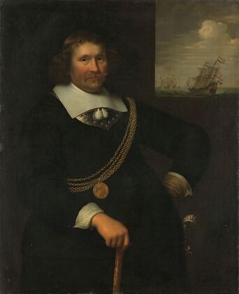 Portrait of Jan Cornelisz Meppel, Lieutenant-Admiral of Holland and West-Friesland — size preview