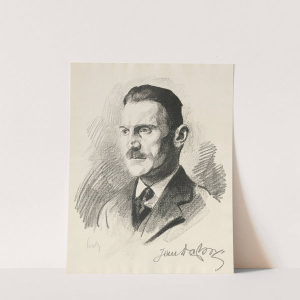 Portrait of Jan Dąbski (1919) by Stanisław Lentz