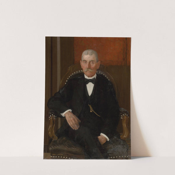 Portrait of Ján Danko by Karol Miloslav Lehotský