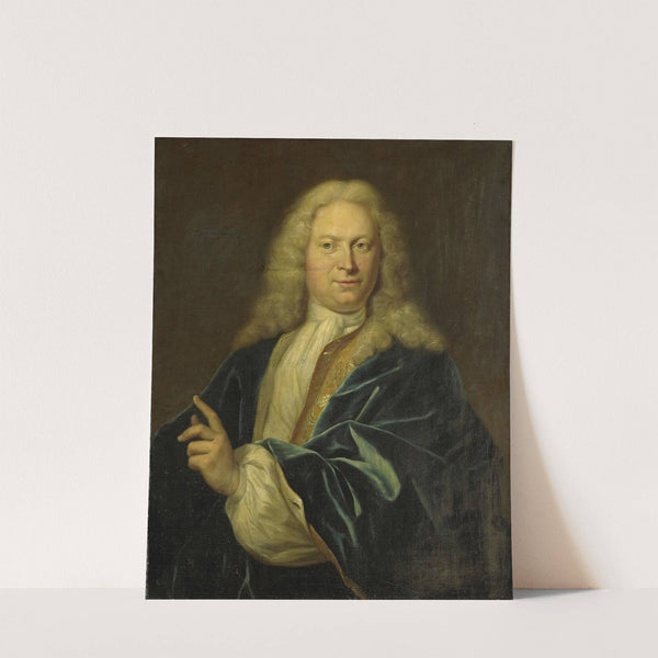 Portrait of Jan Hendrik van Heemskerck, Count of the Holy Roman Empire, Lord of Achttienhoven, Den Bosch and Eyndschoten, Captain of the Citizenry of Amsterdam by Jan Maurits Quinkhard