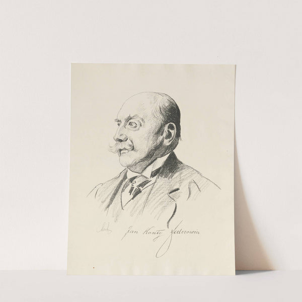 Portrait of Jan Kanty Federowicz (1919) by Stanisław Lentz