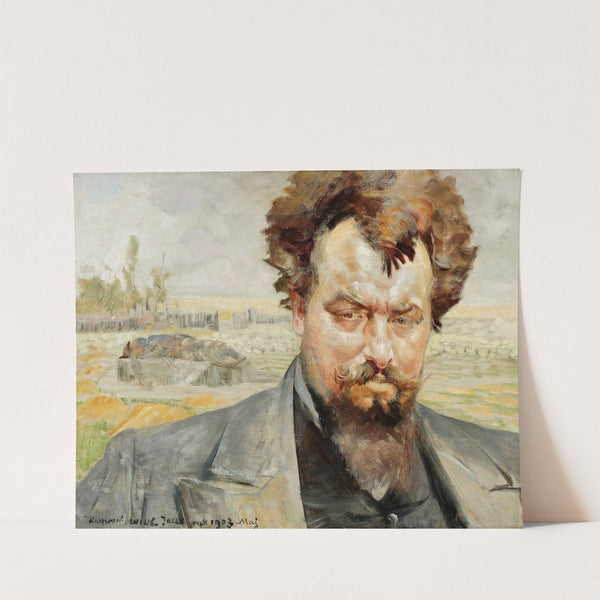 Portrait of Jan Kasprowicz by Jacek Malczewski