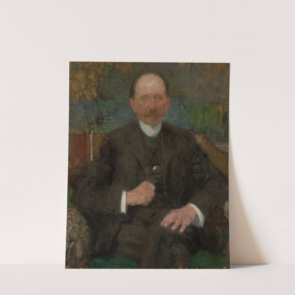 Portrait of Jan Kraszewski (1908) by Olga Boznanska