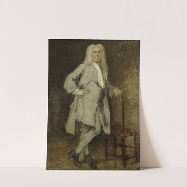 Portrait of Jan Lepeltak, Timber Merchant in Amsterdam, Regent of the Aalmoezeniersweeshuis Orphanage (1728 - 1729) by Cornelis Troost