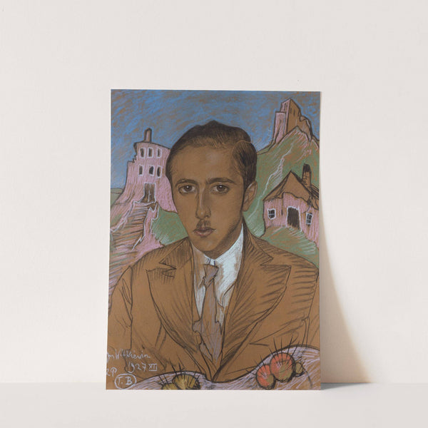 Portrait of Jan Nawrocki by Stanisław Ignacy Witkiewicz