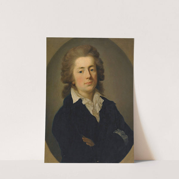 Portrait Of Jan Potocki by Anton Graff