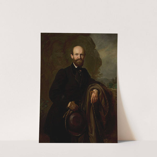 Portrait of Jan Reszke by Józef Simmler