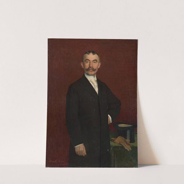 Portrait of Ján Slivka by Dominik Skutecký