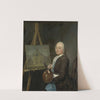 Portrait of Jan ten Compe, Painter and Art Dealer in Amsterdam by Tibout Regters