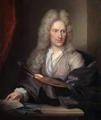 Portrait of Jan van Huysum
