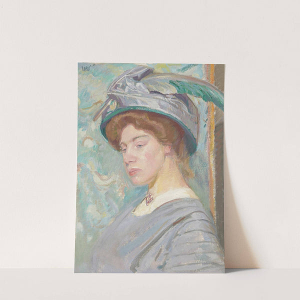 Portrait of Janina Stanisławska (1908) by Wojciech Weiss