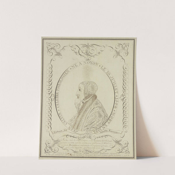 Portrait of Jean Calvin by Pierre-Jean-Paul Berny de Nogent