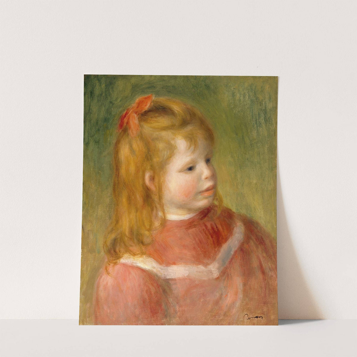 Portrait of Jean by Pierre-Auguste Renoir