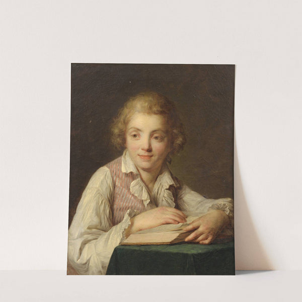 Portrait Of Jean-René Vestier by Antoine Vestier