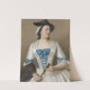 Portrait of Jeanne-Elisabeth Sellon, Lady Tyrell by Jean-Etienne Liotard