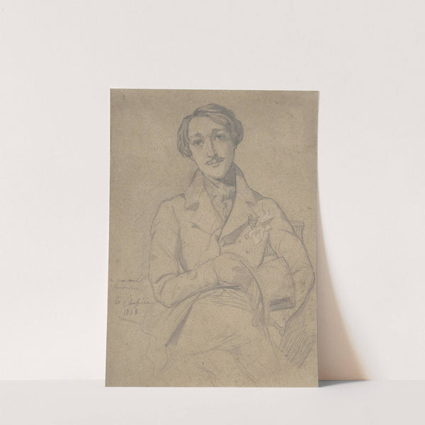 Portrait of Jennins by Théodore Chassériau