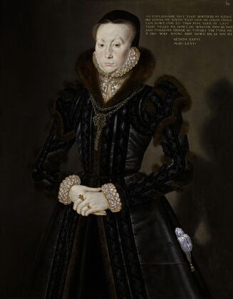 Portrait of Joan Thornbury, Mrs Richard Wakeman