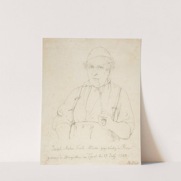 Portrait of Johann Anton Koch by Hieronymus Hess