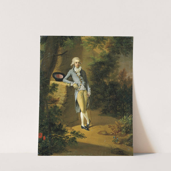 Portrait of Johann Georg von Holzhausen by Georg Karl Urlaub