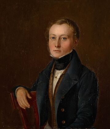 Portrait of Johann Jakob Bachofen (1815–1887)