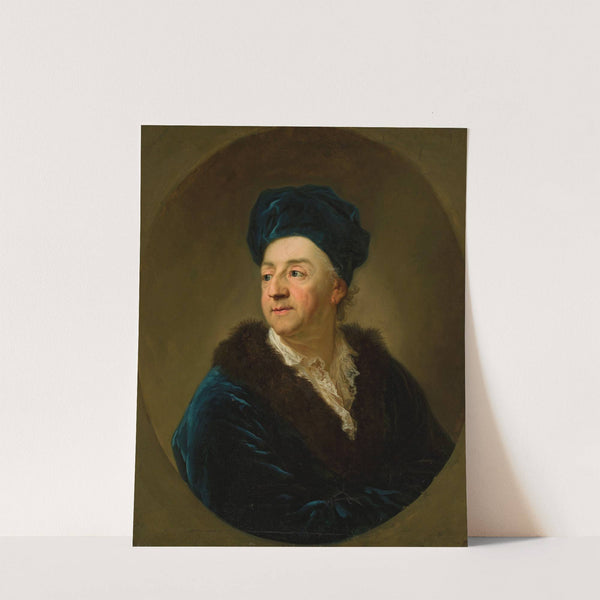 Portrait of Johann N. Schaffgotsch in a dressing gown by Anton Graff