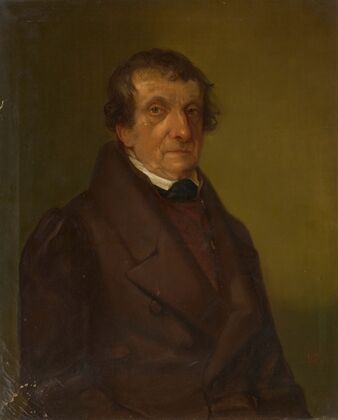 Portrait of Johann Rombach (1840)