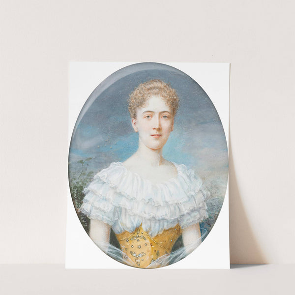 Portrait of Johanna Gräfin Gleispach by Friedrich Wailand