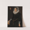 Portrait of Johanna le Maire (c. 1601-60) by Nicolaes Eliasz. Pickenoy