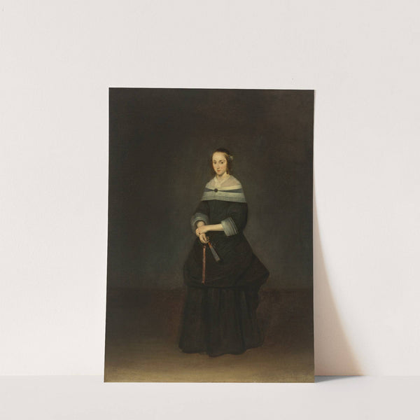 Portrait of Johanna Quadacker Bannier (1640-1672) by Gerard ter Borch