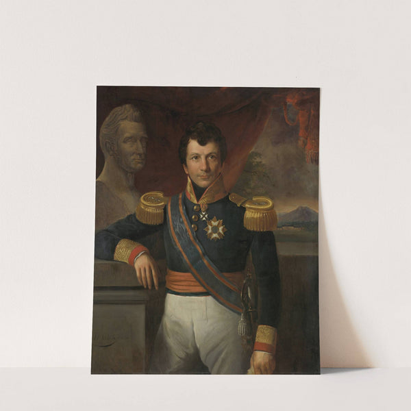 Portrait of Johannes, Graaf van den Bosch, Governor-General of the Dutch East Indies by Raden Saleh