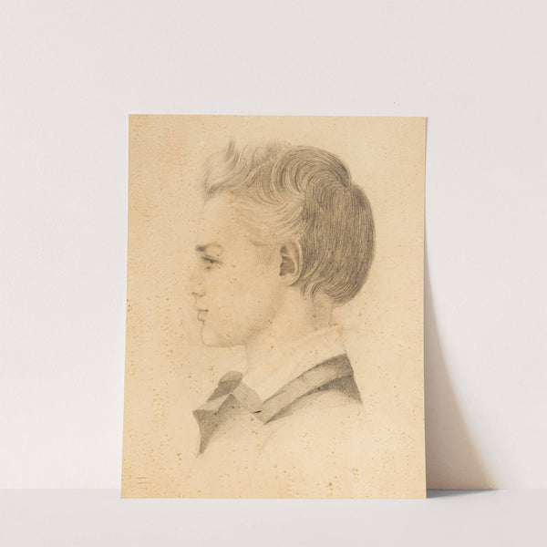 Portrait of Johannes Hage by Johanne Vilhelmine Bissen