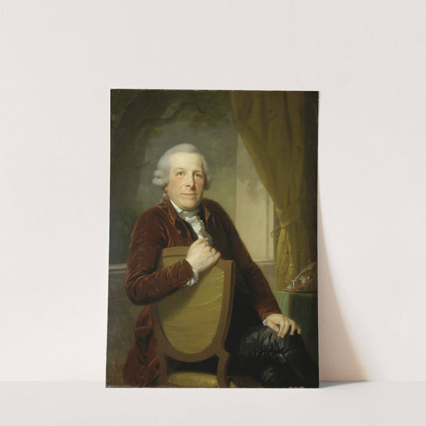 Portrait of Johannes Lublink II, Philosopher, Writer and Statesman by Johann Friedrich August Tischbein