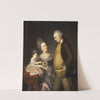 Portrait Of John And Elizabeth Lloyd Cadwalader And Their Daughter Anne by Charles Willson Peale