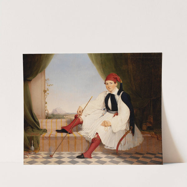 Portrait of John B. Carmac, in Greek Evzone Costume by Walter Gould