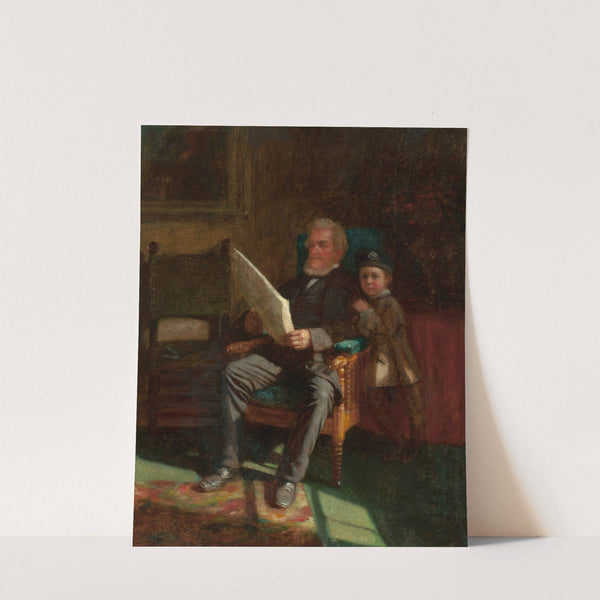 Portrait of John C. Chandler and Philip J. Wilson by Eastman Johnson