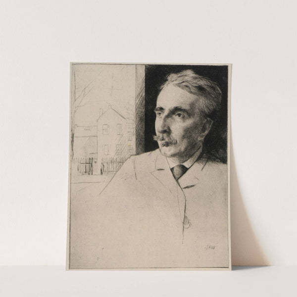 Portrait of John F. Weir (1890) by Julian Alden Weir