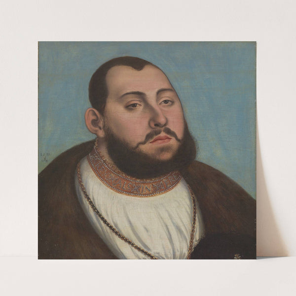 Portrait of John Frederic the Magnanimous, Elector and Duke of Saxony by Follower of Lucas Cranach the Elder