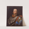 Portrait of John III Sobieski in a leopard skin by Jan Tricius